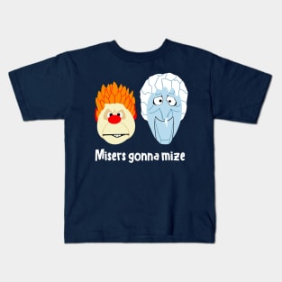 heat and cold miser Kids T-Shirt